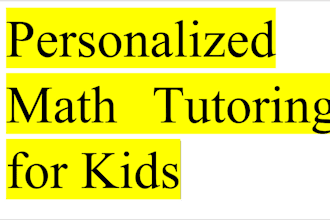 tutor elementary and high school maths