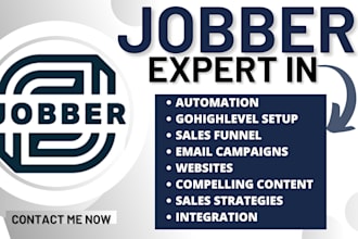 set up and automate jobber for scheduling and invoicing