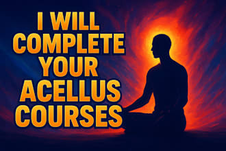 complete your acellus courses