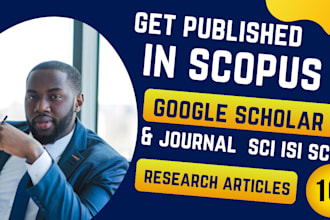 write and publish your research article in scopus google scholar indexed journal
