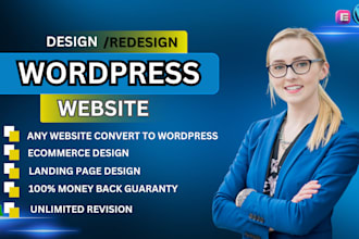 develop website duplicate revamp update clone wordpress with responsive design