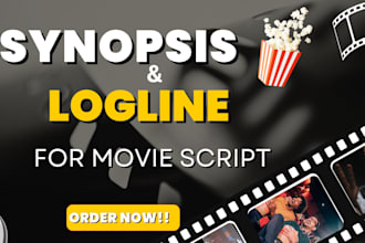 write screenplay synopsis logline treatment query letter for your movie script