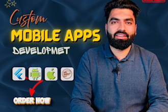 develop custom mobile apps for ios and android