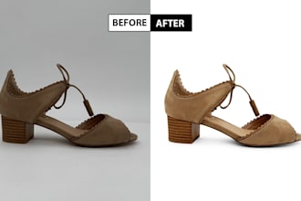 do product image editing, retouching, color correcting by photoshop