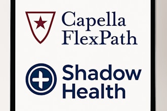 tutor rn, bsn, msn, dnp, ihuman capella flexpath and shadow health