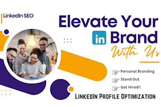 do linkedin SEO optimization for personal branding, stand out and get hired