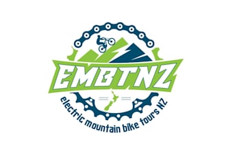 create a unique and professional bike logo in illustrator