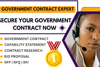 secure government contracts, rfq, rfp, business plan, bid proposal, grant