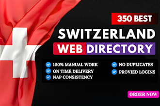 do 350 best switzerland web directory citations for swiss local SEO
