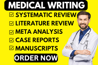 do meta analysis, case reports, literature, systematic review and review article