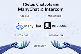 build intercom chatbot product tour fin ai manychat intercom manychat expert