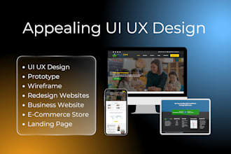 craft an appealing UI UX design