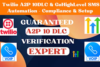 fix a2p 10dlc verification twilio API gohighlevel bulk SMS ai calling agent IVR