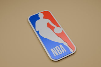 convert your 2d logo into 3d stl for printing and render