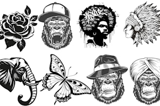 do vector tracing of svg, dxf, ai, cdr, PDF, for cnc laser machine and engraving