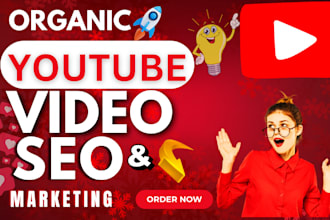 be your best youtube SEO expert and channel manager