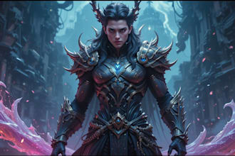dnd character art and dnd character art