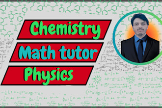 tutor physics chemistry math online
