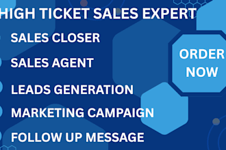 do b2b sales closer sales person sales agent sales lead high ticket sales closer