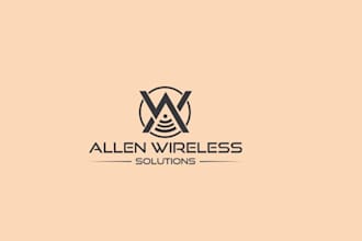 create modern wifi logo design for your business