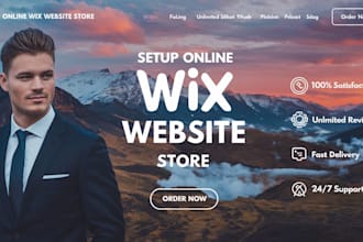 design mobile friendly SEO optimized wix studio with responsive design