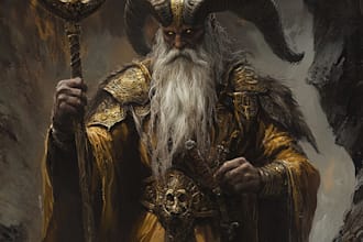 draw dnd character art, rpg illustration,