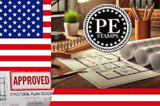 provide certified architectural design, review, structural engineering stamps