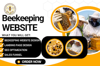 build beekeeping website farmer website beehilv honey store pest control website