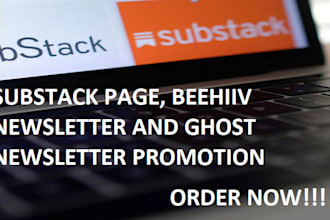 do promotion for your beehiiv newsletters, substack page and boost subscribers