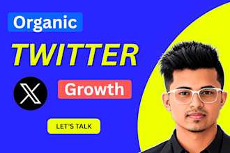 be your professional x twitter organic marketing manager