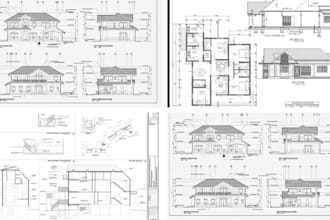 draw site plans, structural drawings for buildings permit, city permit