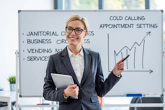 cold calling janitorial cleaning business, vending machine placement cold caller