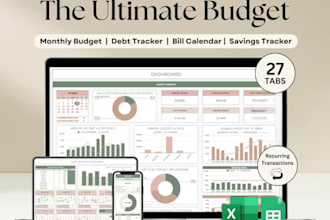 do budget planner, google spreadsheet, excel, financial model, dashboard tracker