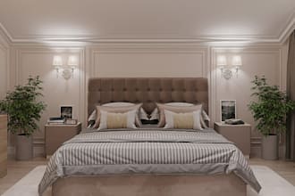 craft 3d stunning interior design, hotel bedroom, model hallway,lobby,d5 render