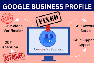 verify, setup, reinstate your google my business profile with fast verification