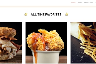 build amazing restaurant booking website, food delivery website, café website