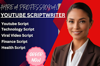 write an engaging youtube script for finance tech true crime health self improve