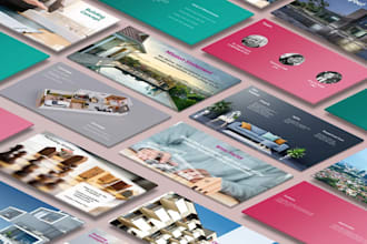 design pro real estate listing  buyer or seller guide, powerpoint presentation