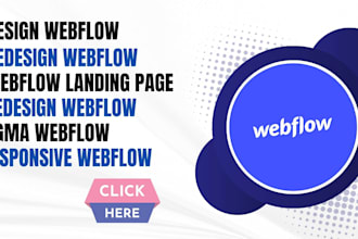 design webflow website webflow landing page convert