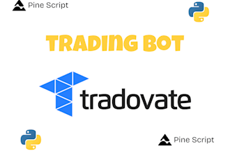 convert your strategy to python and integrate to tradovate for live trading