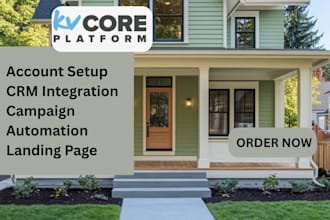 setup real estate lofty crm, kvcore, follow up boss, idx website, boldtrail