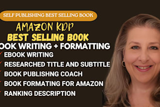 be your amazon kdp non fiction writing ebook formatting book coach self publish