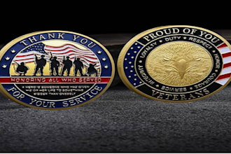 design custom challenge coins for your business