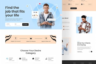 build job board portal staffing agency staff hiring recruitment agency website