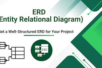create a professional erd, entity relationship diagram for your database