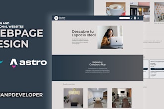 design landing pages with astro and tailwindcss