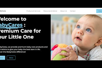 create baby accessories website baby apparel store baby toys baby cloth website