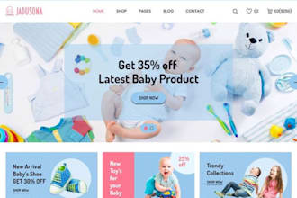 design baby product website baby product baby apparel website baby cloth website