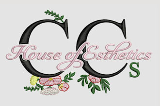 digitize your logo and create image files for embroidery design