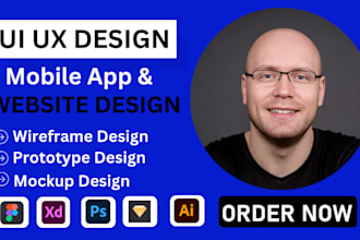 do website ui ux design, wireframes and prototypes in figma or website in figma